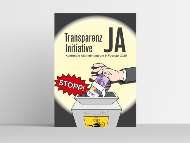 Transparenz-Initiative Plakat- & Flyer-Design