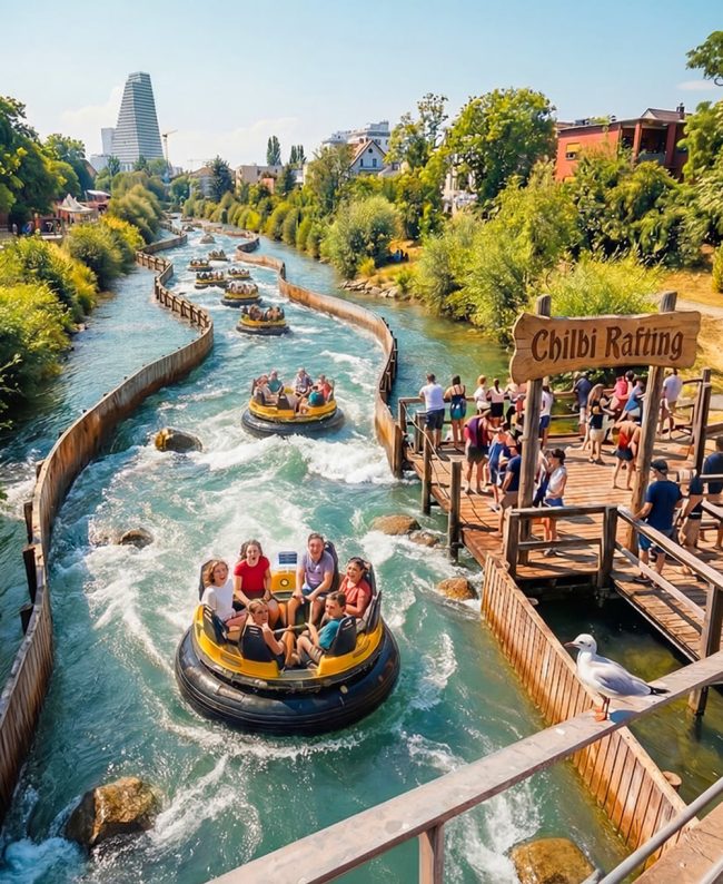 Aprilscherz-Video <br>«Chilbi Rafting»